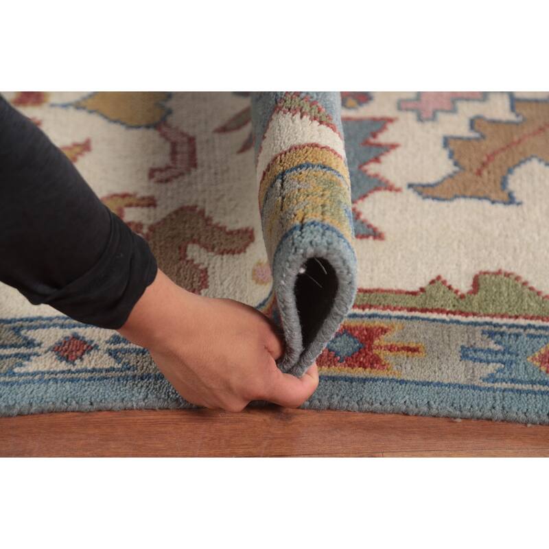Oushak Oriental Area Rug Handmade Bedroom Wool Carpet - 9'2"x 11'8"