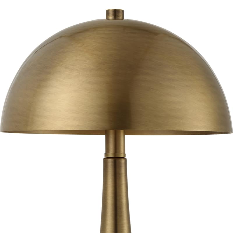 Iron Table Lamp - 15.75" - Antique Brass Finish