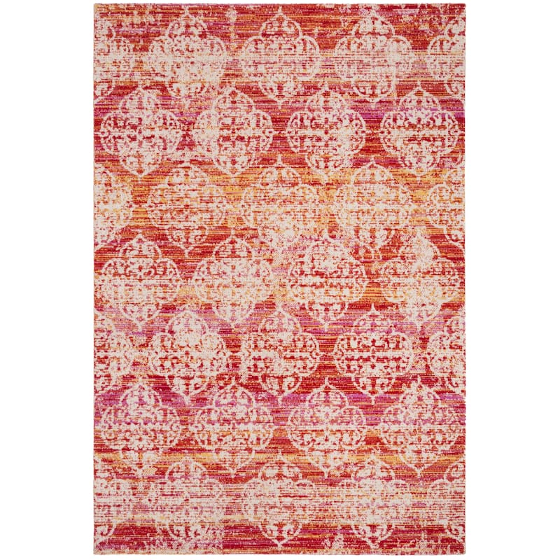 SAFAVIEH Montage Celiane Indoor/ Outdoor Waterproof Patio Backyard Rug