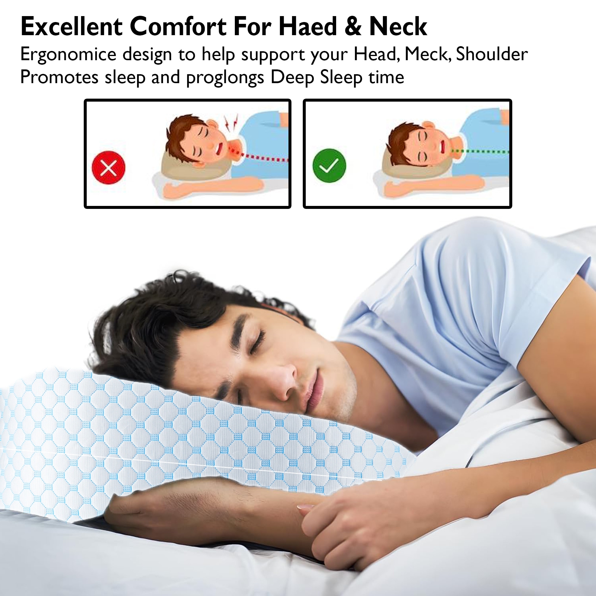Adjustable firmness pillow clearance