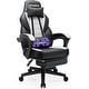 preview thumbnail 6 of 59, BOSSIN Racing Style Gaming Chair,300 lbs Big and Tall gamer chair High Back Computer Chair White/Black