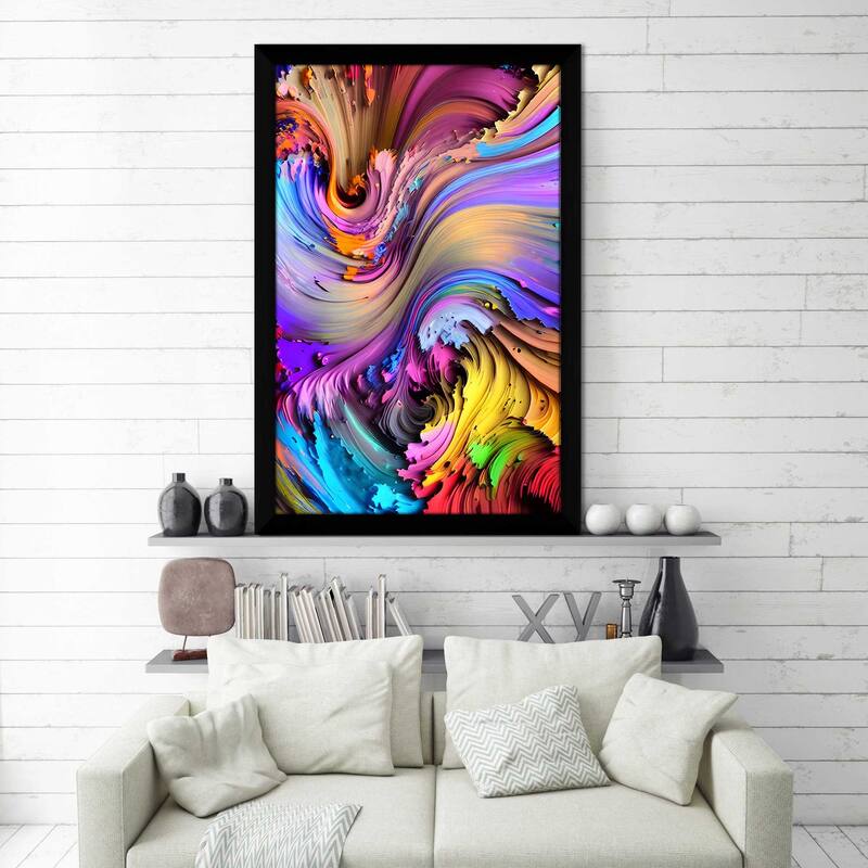 "Constructed Dreams X (Vertical)" by Nikita Mann Print on Acrylic