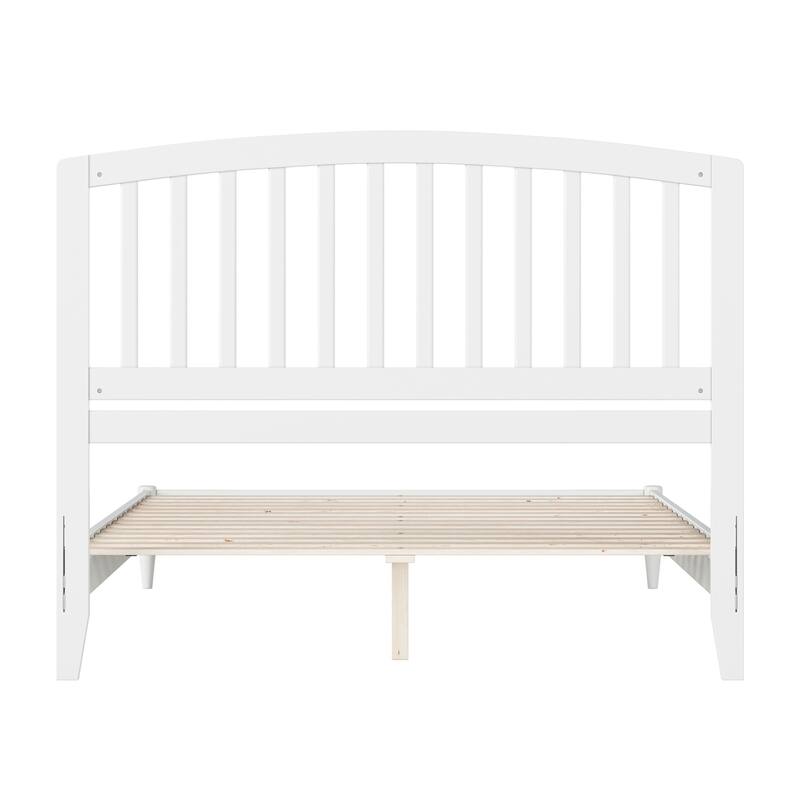 Solid Wood Low Profile Bed - Platform Bed Frame, Modern Design, Twin Twin XL Full Queen