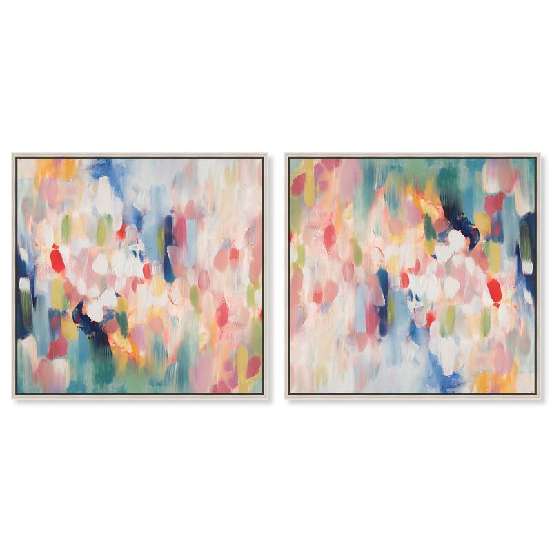 Assembled Color Pallete I Canvas by Art Remedy - 30" x 30" - Gold