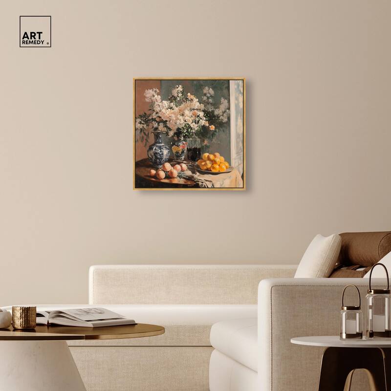 Afternoon Still Life Canvas by Art Remedy