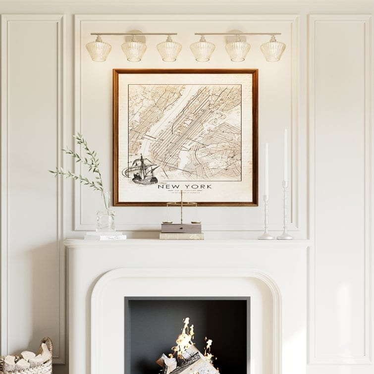 Acroma Bathroom Steel Dimmable Vanity Light