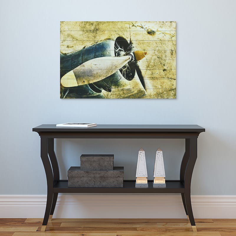 "Corsair" Arte de Legno Digital Print on Solid Wood Wall Art