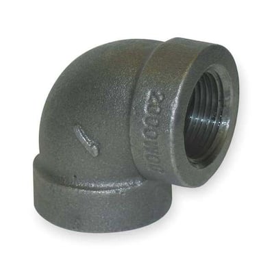 Manufacturer Varies 90 Elbow, Malleable Iron, 2 in, FNPT 1LBU8 - 1 Each