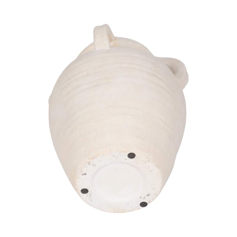 Sagebrook Home Multi Handle Jug, Black/White