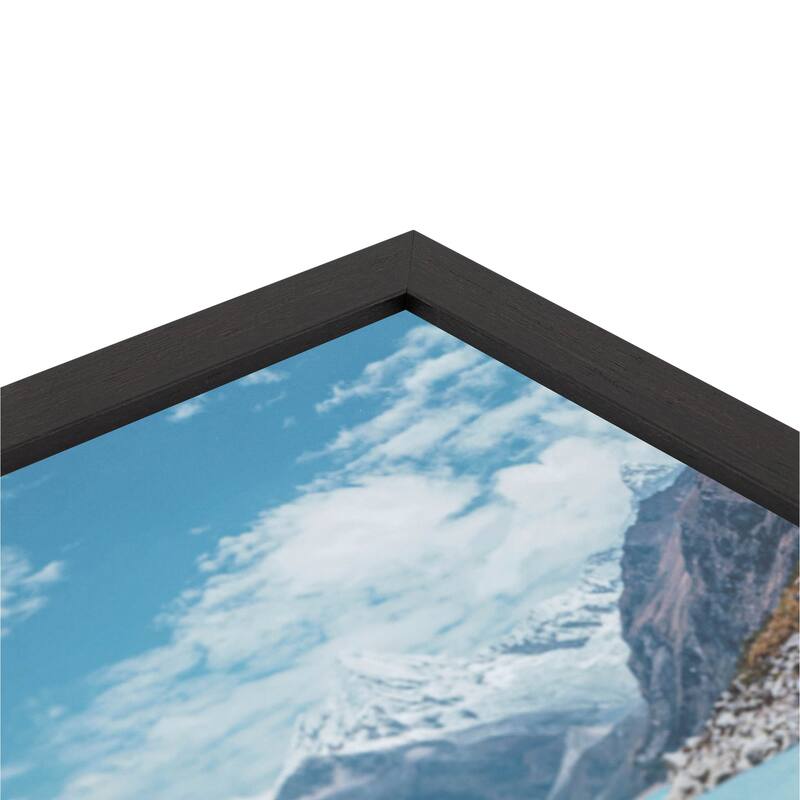 ArtToFrames Metro Modern 8.5x11 Inch Picture Frame, 1.25 Inch MDF Poster Frame Available in Multiple Colors (FRBW26-8.5x11)
