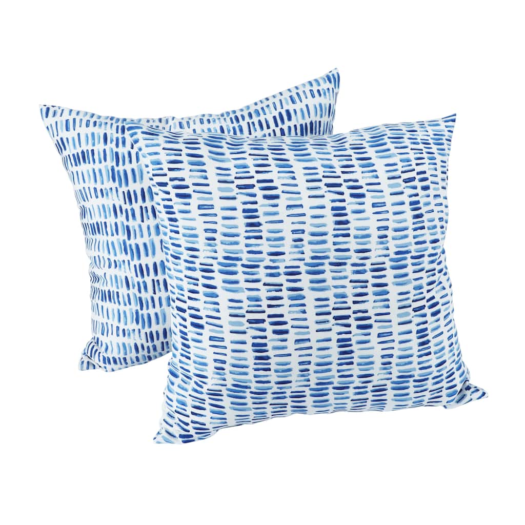 5 Pack Outdoor Throw Pillows,Waterproof & Fade-Resistant Patio Cushions-Soft & Comfortable Decorative Pillow Covers