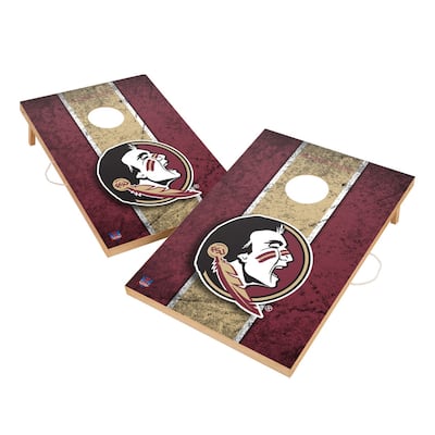 Vintage Florida State University Seminoles FSU Regulation 2x4 Cornhole Set