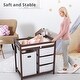 preview thumbnail 6 of 12, Wooden Baby Changing Table, Modern Diaper Changing Table
