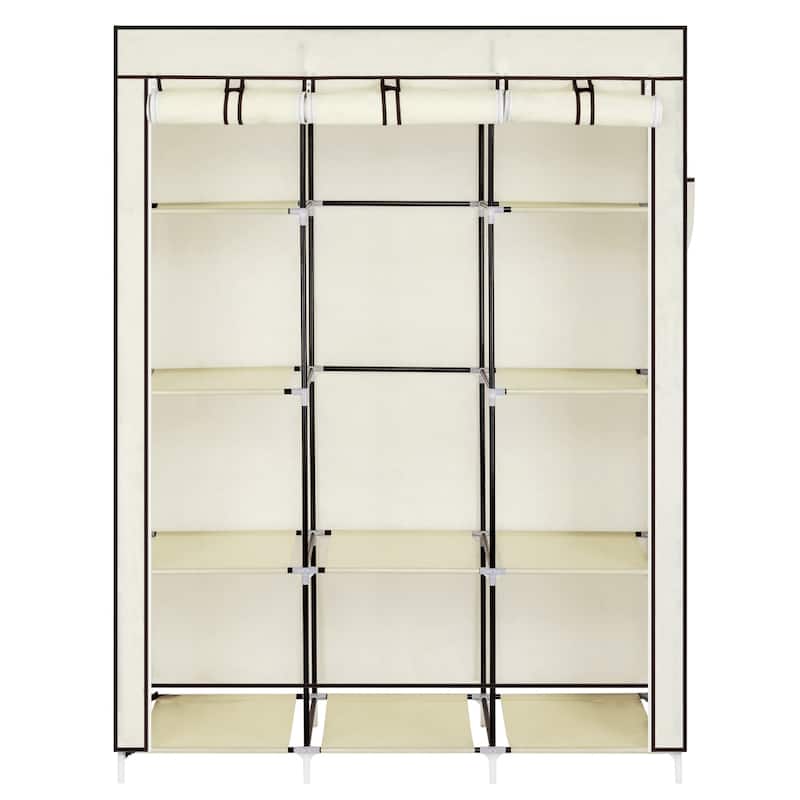 Portable Closet Organizer with 10 Shelves