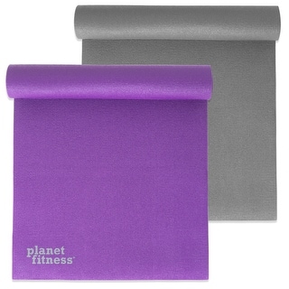Planet Fitness Yoga Exercise Mat 68 6mm Thick PVC w Microban Tech Pilates 68 x 24 Bed Bath Beyond 22110426
