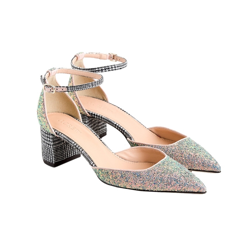 j crew holographic shoes