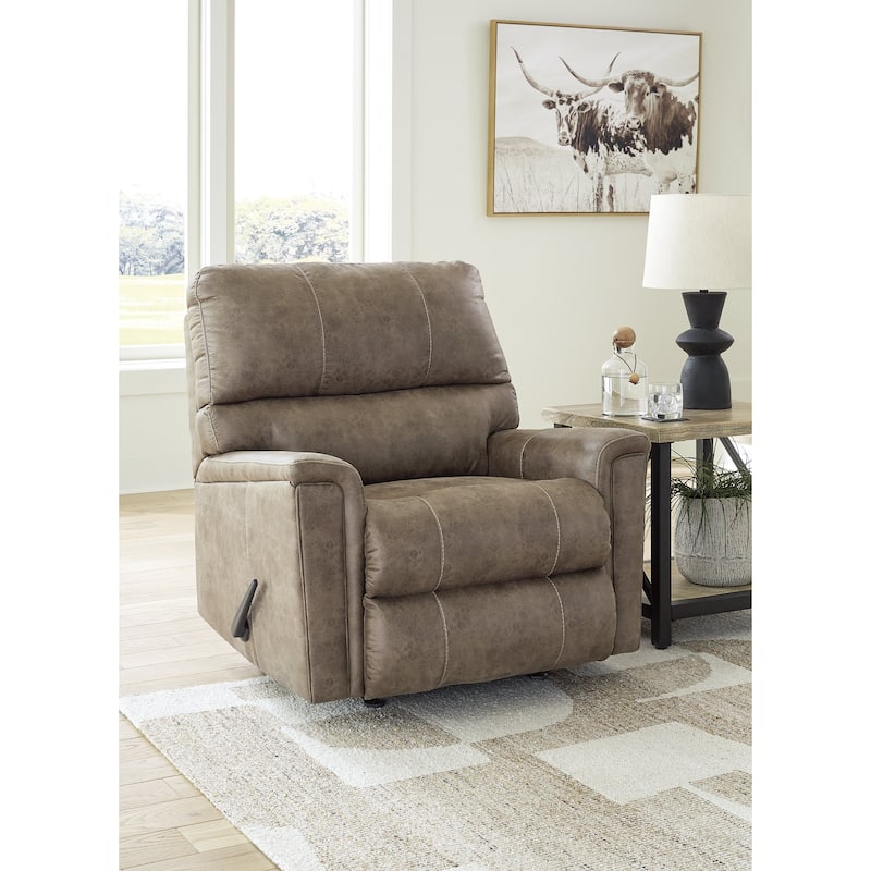 Signature Design by Ashley Navi Brown/Beige Recliner