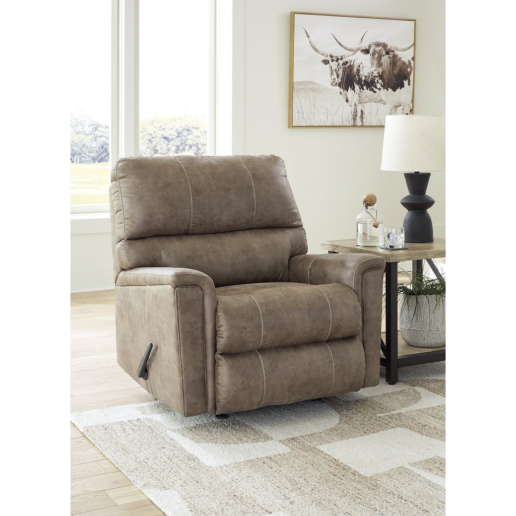 Signature Design by Ashley Navi Brown/Beige Recliner