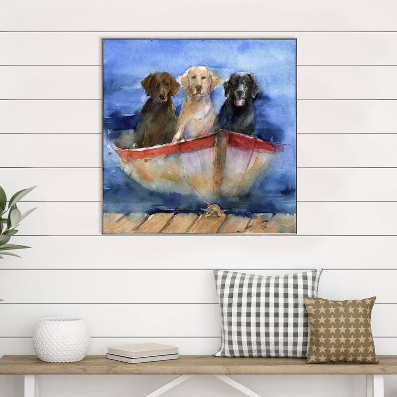 Paragon Boat Labs Non-Glass Framed Art - Plastic
