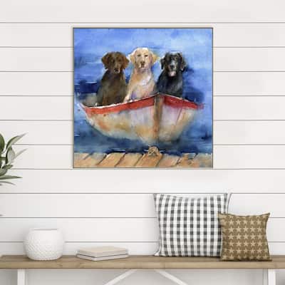 Paragon Boat Labs Non-Glass Framed Art