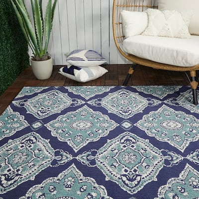 Marama Medallion Indoor/Outdoor Area Rug