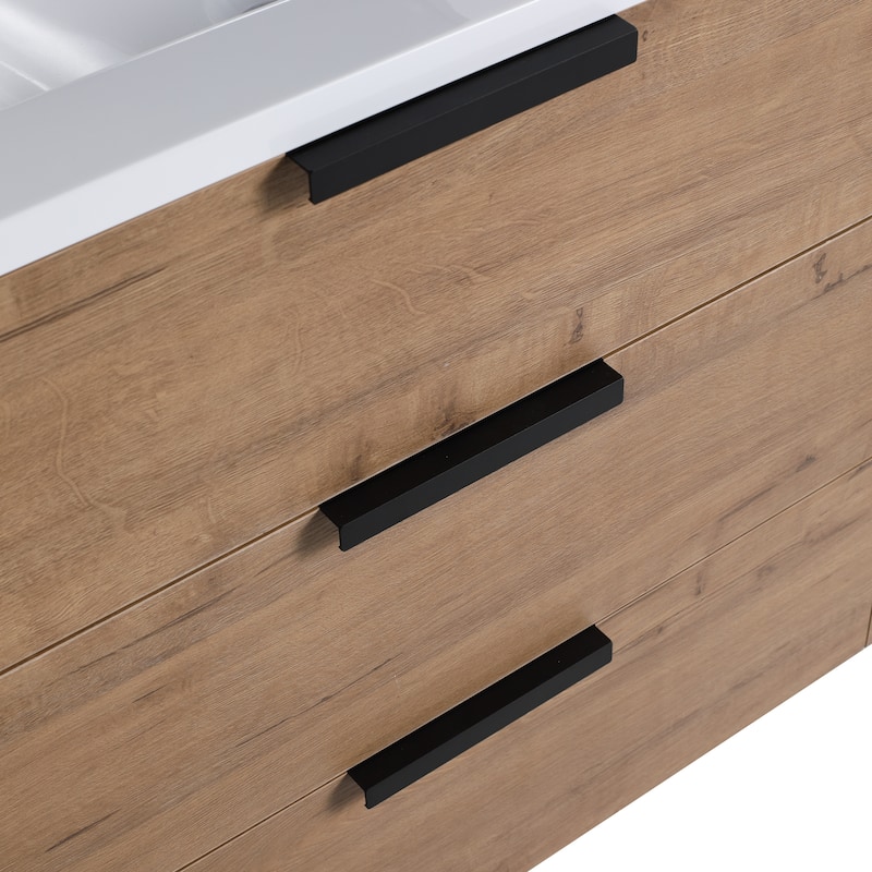 Topcraft Wall-Mounted Bathroom Vanity With Sink