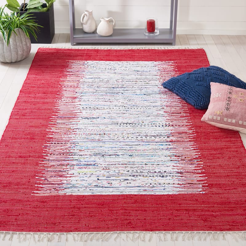 SAFAVIEH Handmade Flatweave Montauk Sidney Cotton Rug
