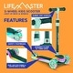 preview thumbnail 12 of 52, 3-Wheel Kids Scooter with Multi-Color Lights on Deck & Wheels – 5-Height Adjustable Handlebar,