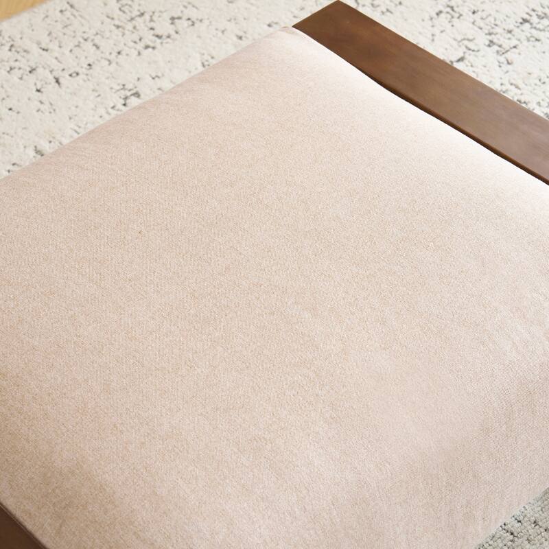 Sleek and Stylish Ottoman - Beige