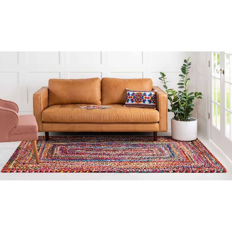 Braided Slin Collection Area Rug