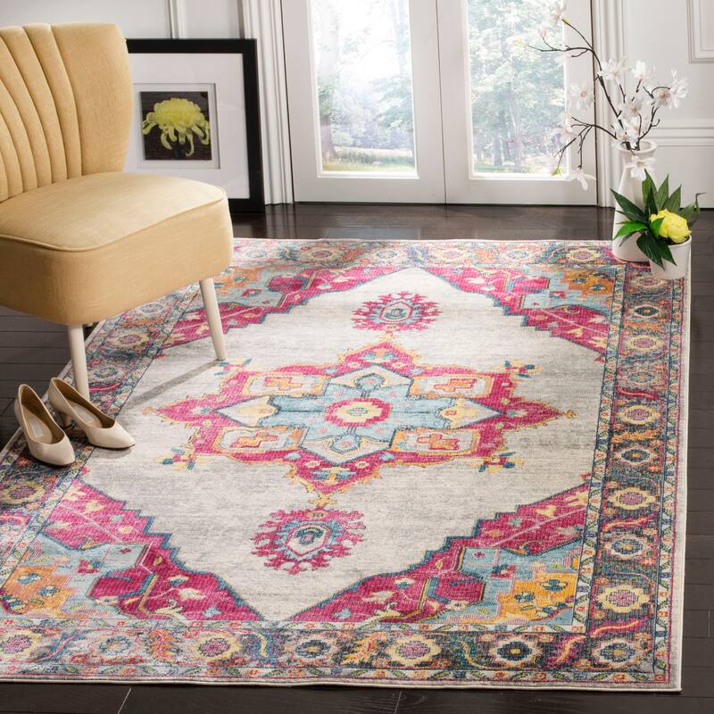 SAFAVIEH Merlot Loree Boho Oriental Rug - 8' x 10' - Cream/Multi