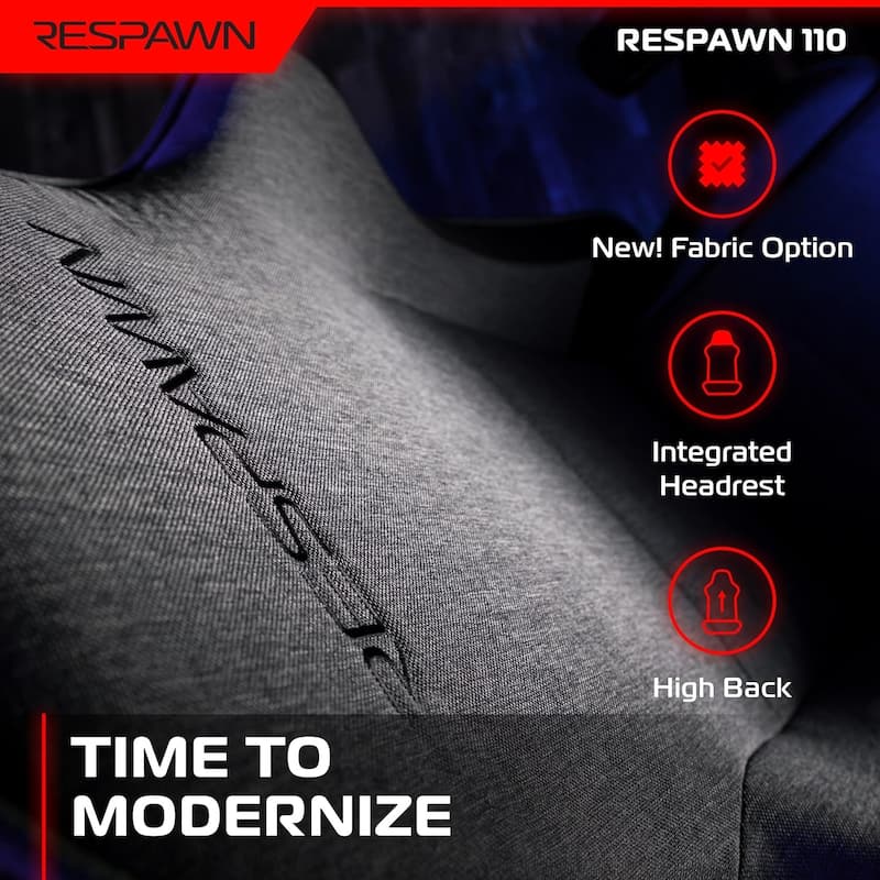RESPAWN 110 Ergonomic Gaming Chair - Racing Style High Back PC Computer Desk Office Chair
