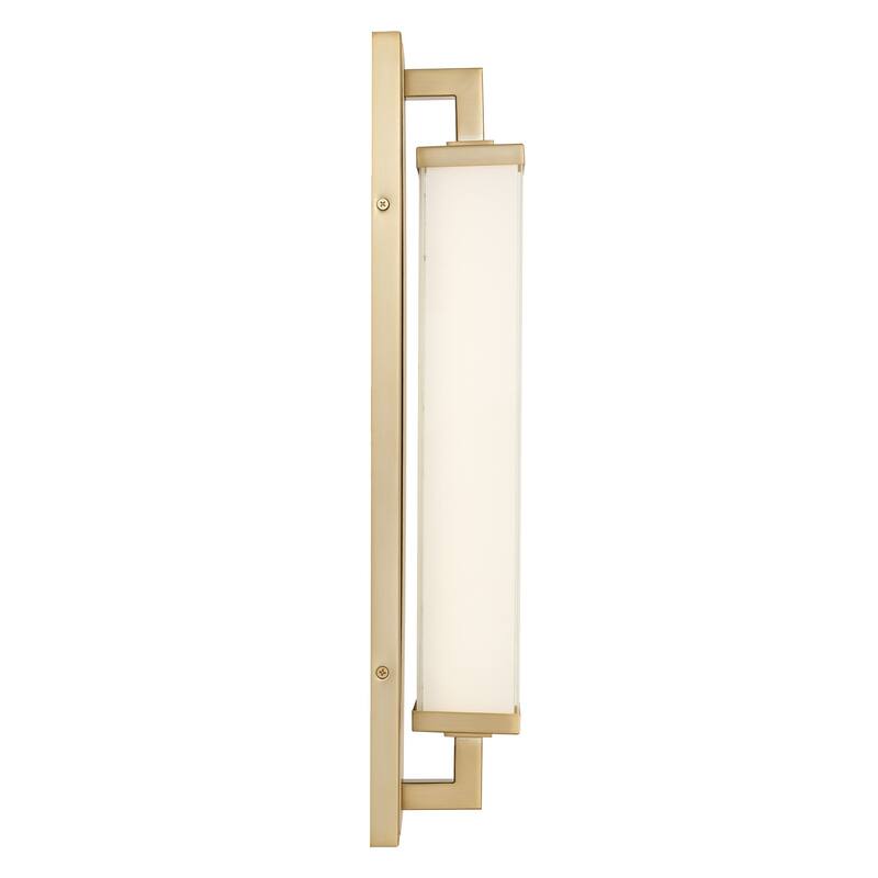 Zenith 22" Antique Brass LED Bathroom Vanity Light