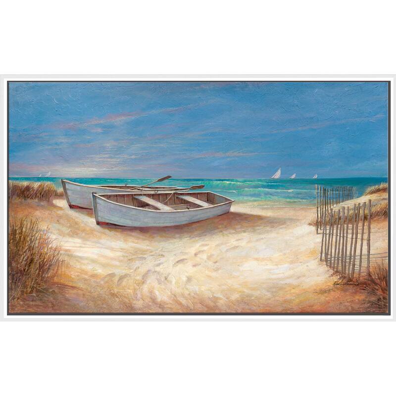 "Sands of Time" by Ruane Manning Print on Floating Canvas