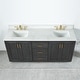 preview thumbnail 150 of 196, Altair Gazsi Bathroom Vanity with Composite Stone Countertop without Mirror
