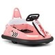 preview thumbnail 7 of 6, 6V Electric Kids Ride-on Bumper Car w/ Spinning Dual Motors 2 Speeds Pink