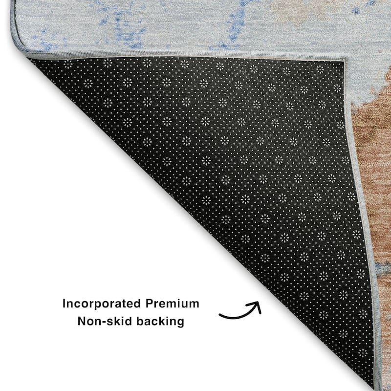 Premium Washable Super Soft Contemporary Mayfield Rug
