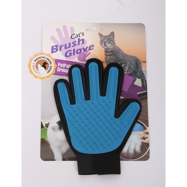 Magic Gloves - BLUE/BLK, Soft Gloves,7"x9" - Blue