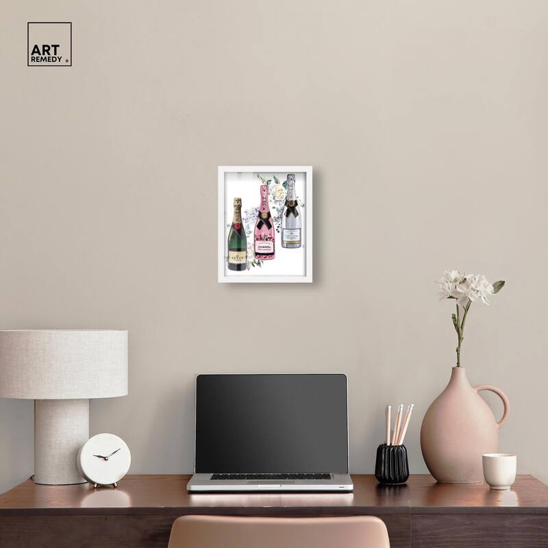 Doll Memories - Champagne Floral Shadowbox by Art Remedy
