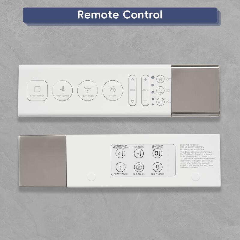 Smart Toilet with Bidet & Auto Open/Close Lid