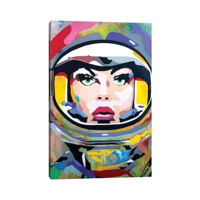 iCanvas "Space Girl" by DAAS Canvas Print