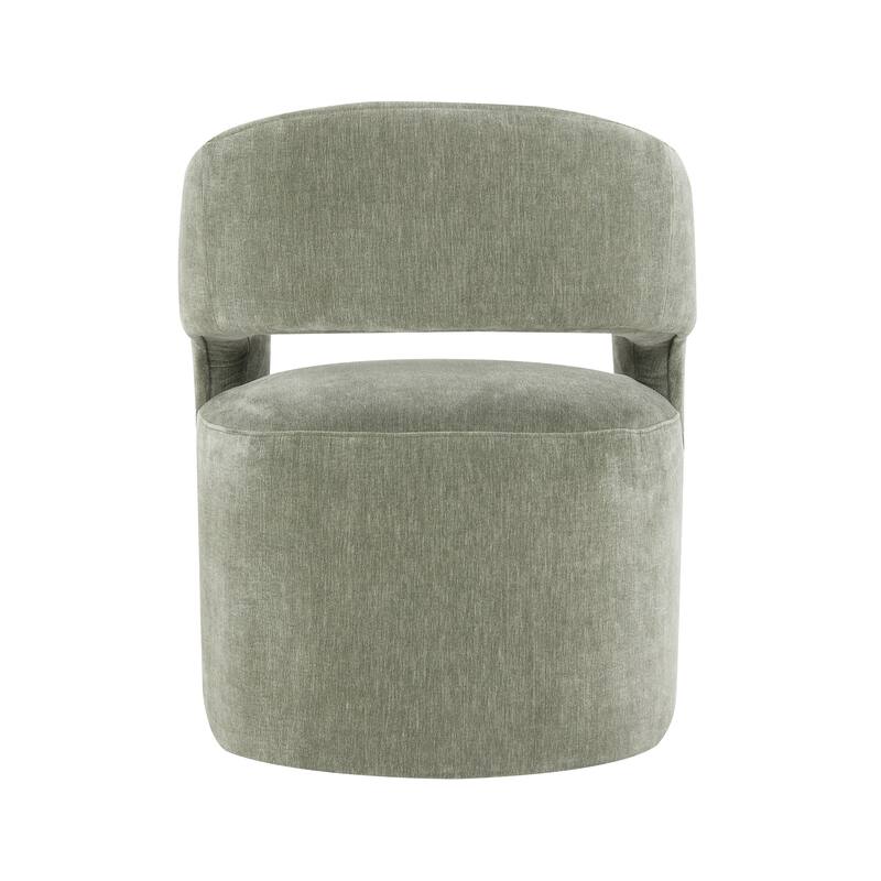 Furniture of America Rivena Modern 26-inch Fabric Accent Chair with Casters