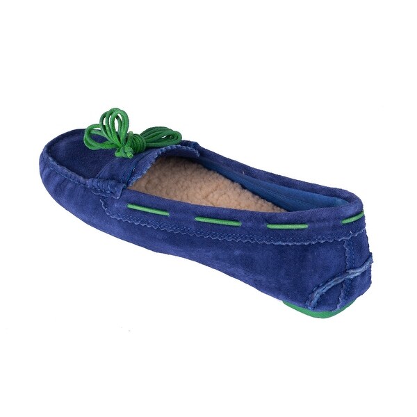 blue ugg moccasins