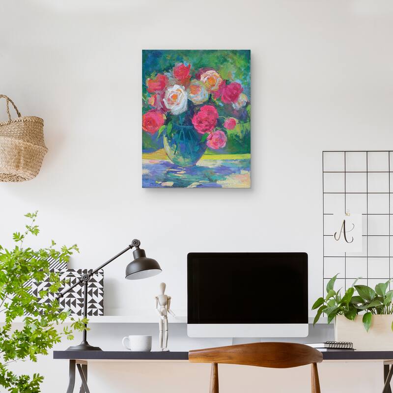 Pretty Petals by Alexi Fine Canvas Art Print