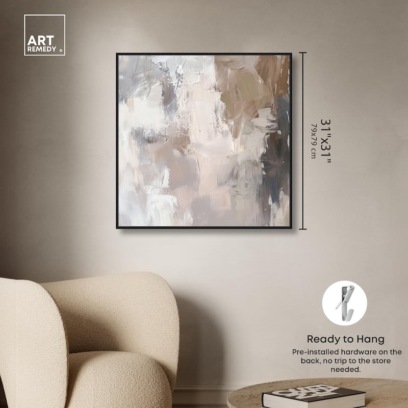 Faded Textured II Canvas by Art Remedy