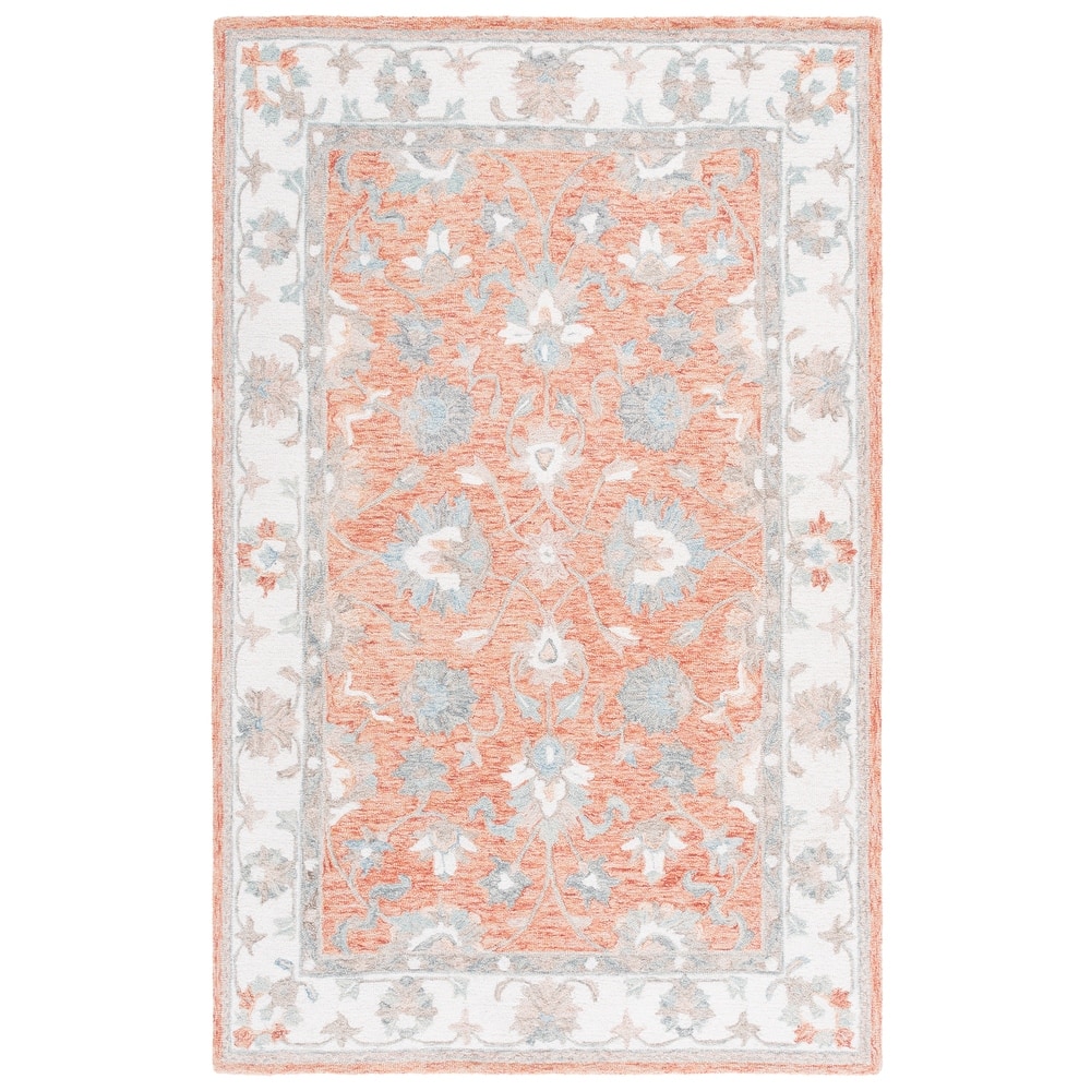 SAFAVIEH Handmade Heritage Sigþridur Traditional Wool Rug