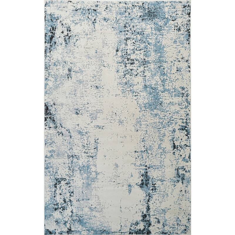 Rolo High-Low Arthur Rug - 5'0" x 7'10" - Blue/Grey