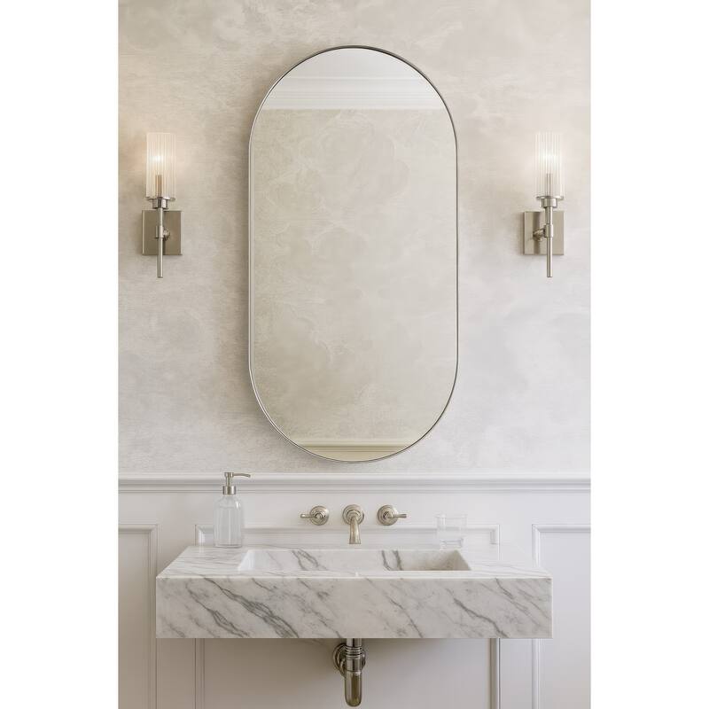 Varaluz Capsule Wall Mirror - 22"W x 40"H Mirror
