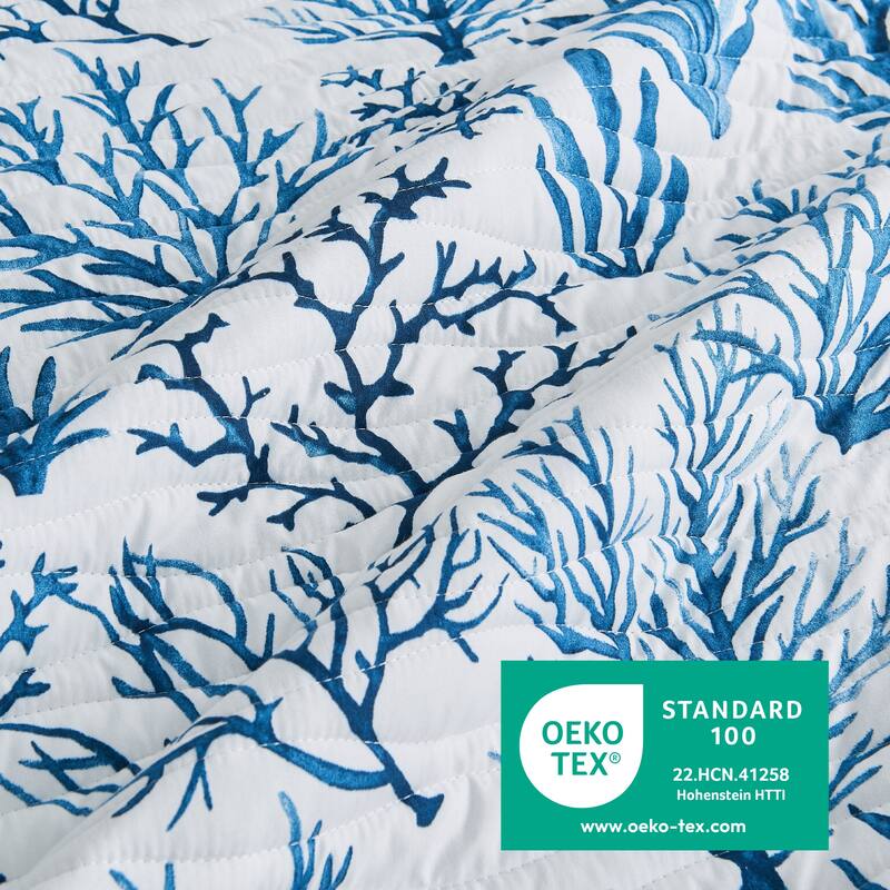 Linery & Co. Nautical Printed Reversible Quilt Set