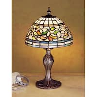 Meyda Tiffany Vintage Stained Glass / Tiffany Accent Table Lamp from ...